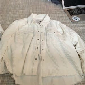 Zara oversized western jacket